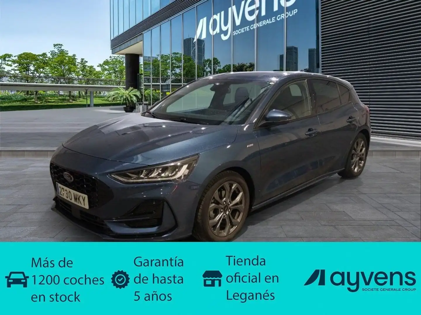 Ford Focus 1.0 Ecoboost MHEV ST-Line X 125 Azul - 1