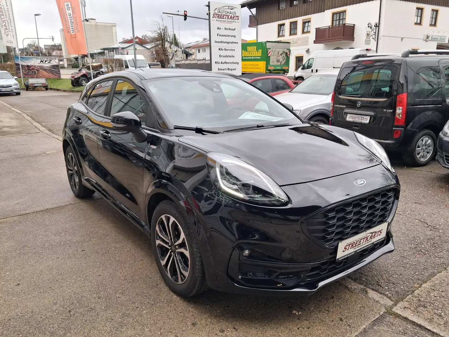 Ford Puma 1.0 ST-Line Automatik Touch BC Klima 8fach LED Schwarz - 1