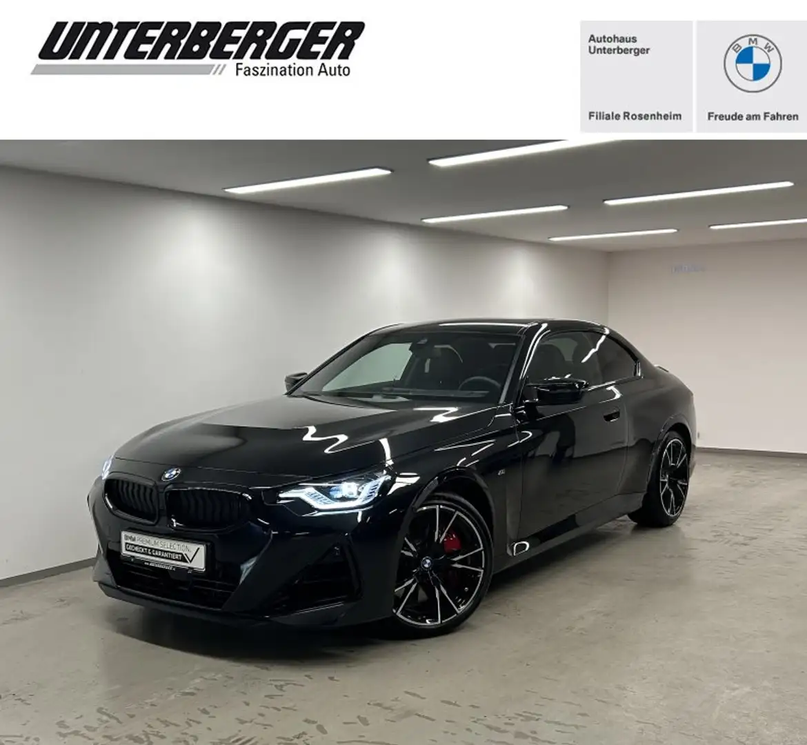 BMW 240 M240i xDrive Coupé M Sportpaket Pro Harman/Kardon Schwarz - 1