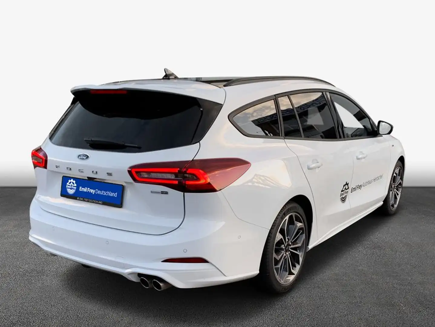 Ford Focus Turnier 1.0 EcoBoost Hybrid Aut. ST-LINE X Weiß - 2