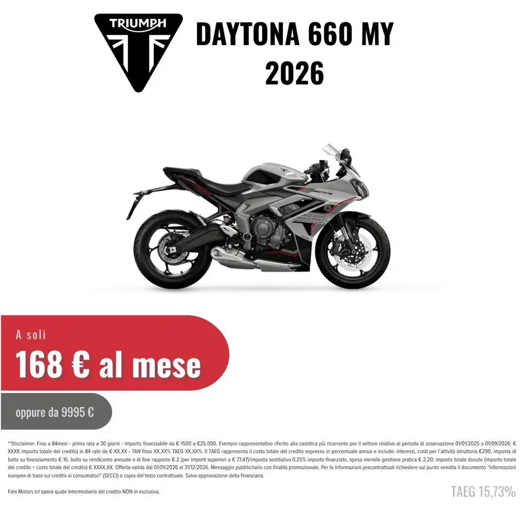 Triumph Daytona 600 MY 2026 Gris - 2