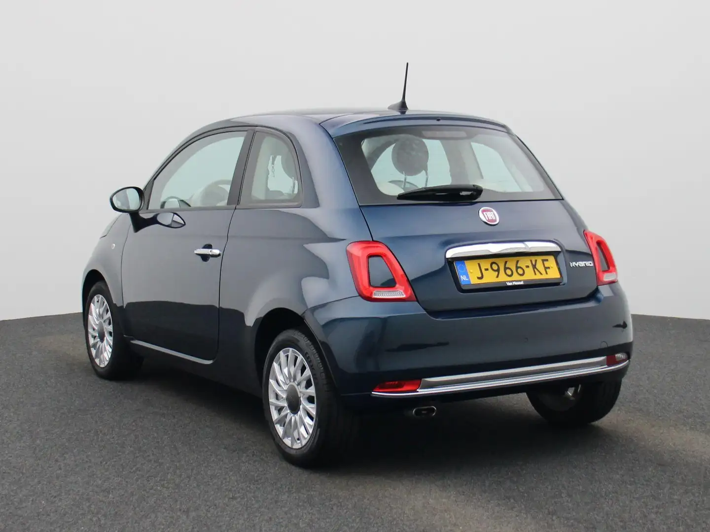 Fiat 500 1.0 Hybrid Lounge | Navigatie | Airco | Lichtmetal Bleu - 2