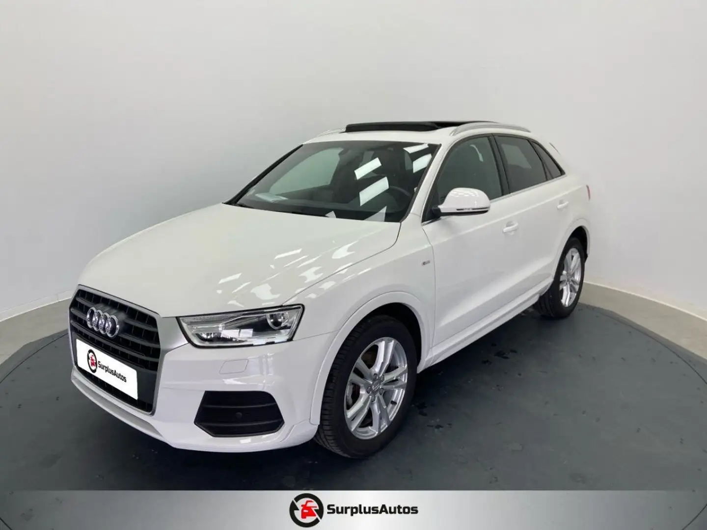 Audi Q3 2.0 TDI 150 ULTRA S Line Blanc - 1