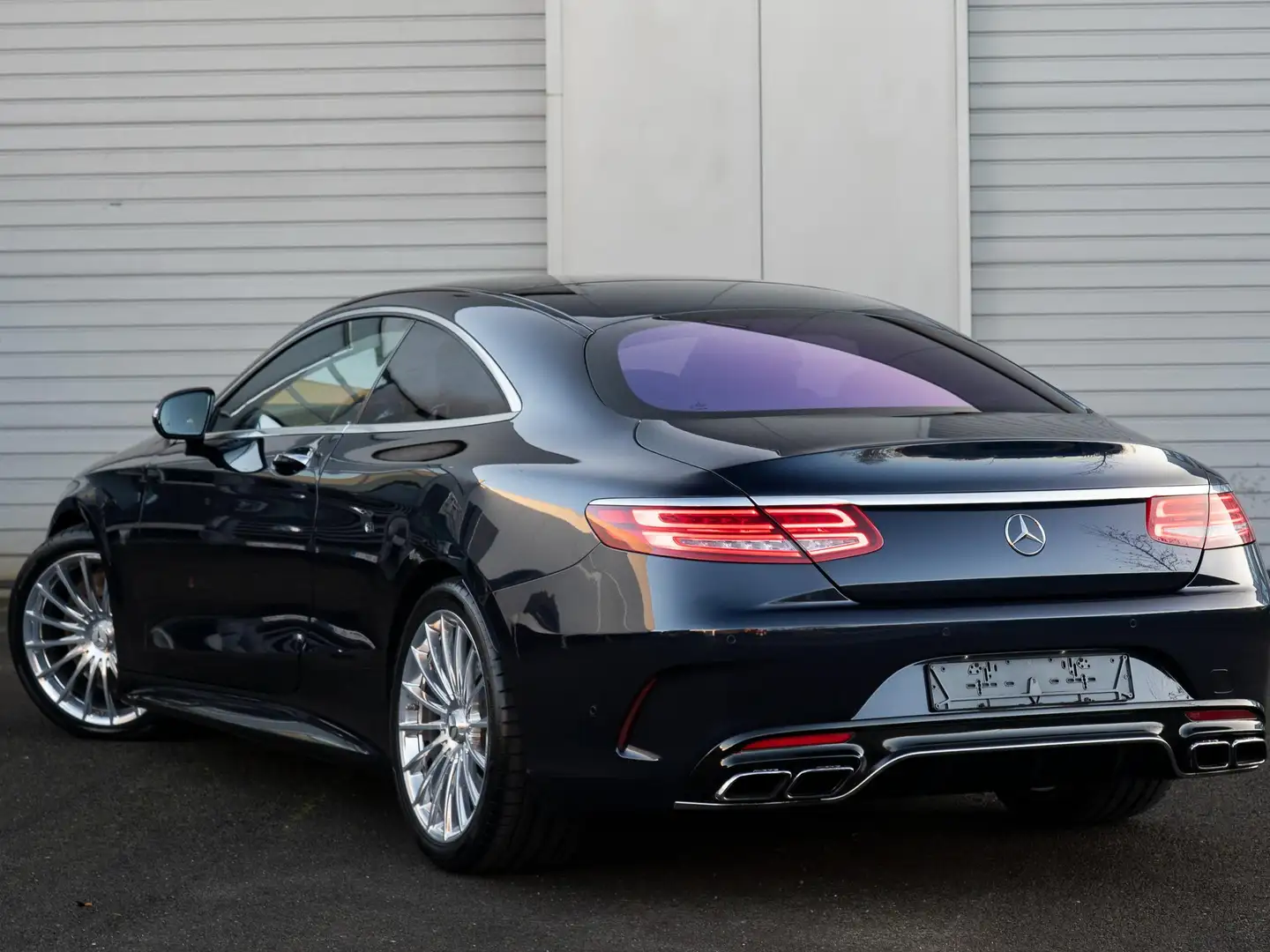 Mercedes-Benz S 63 AMG Coupe 4Matic BECAR/FULLOPTION/BURMESTERHIGHEND Bleu - 2