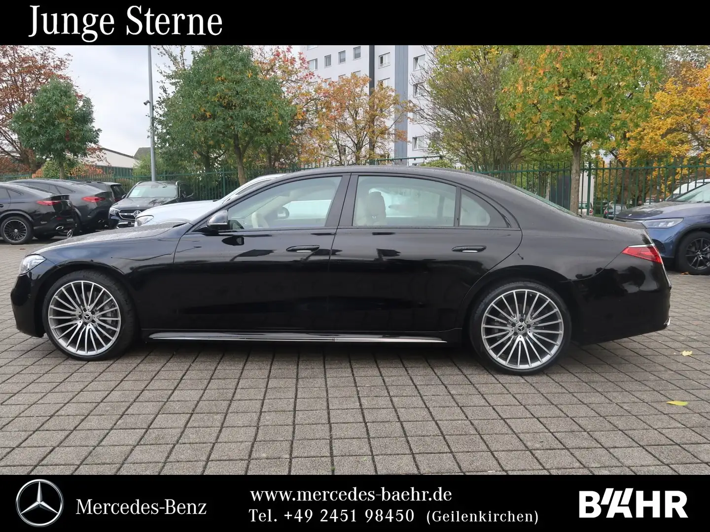 Mercedes-Benz S 450 S 450 d 4M L AMG+Night/Pano/Airmatic/Burmester3D Schwarz - 2