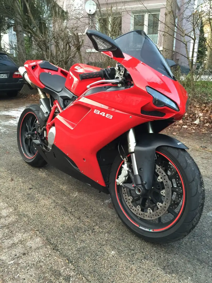 Ducati 848 Červená - 1