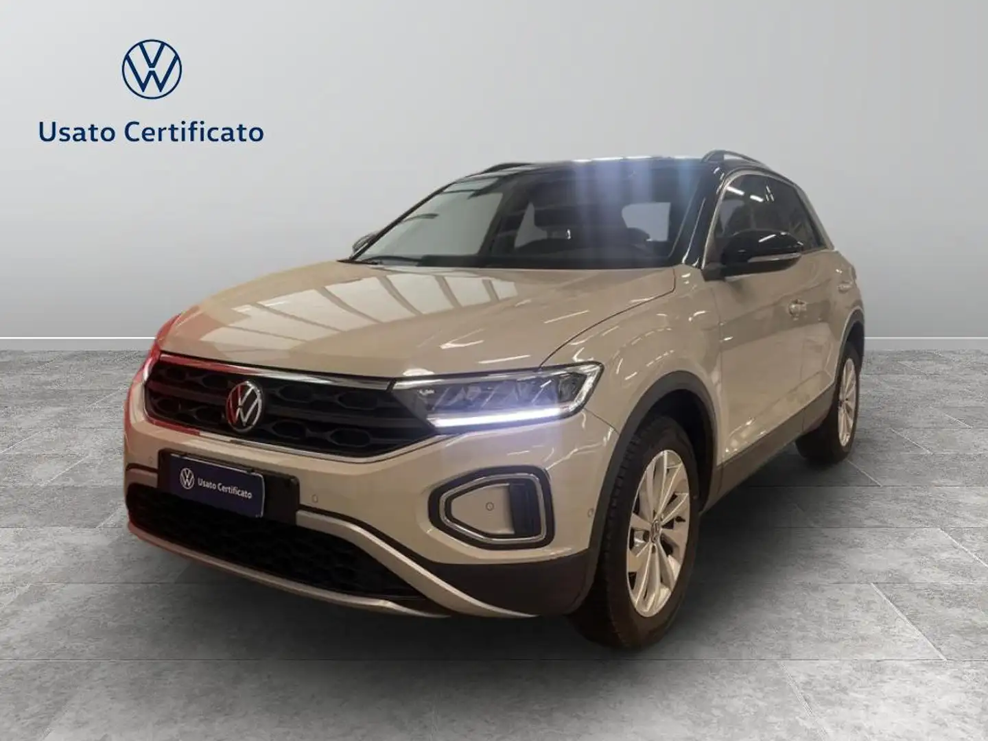 Volkswagen T-Roc 1.5 tsi act Life dsg Beige - 1