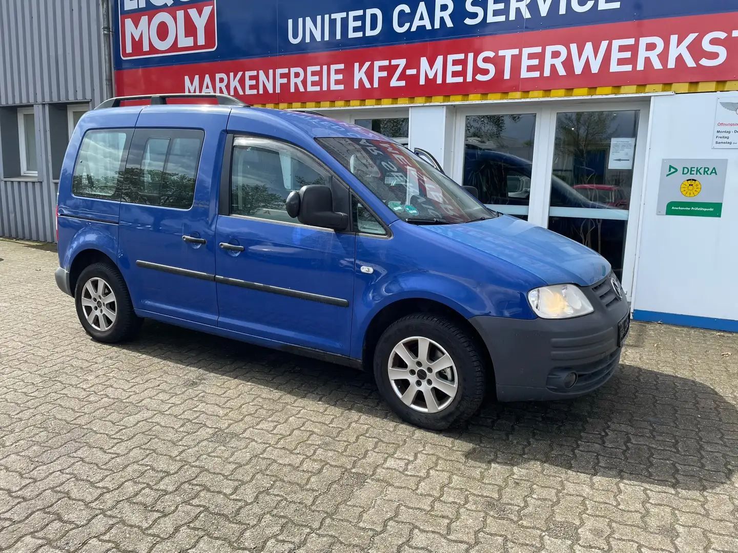 Volkswagen Caddy 1.6 Life (7-Si.) Prins Lpg Anlage Modrá - 1