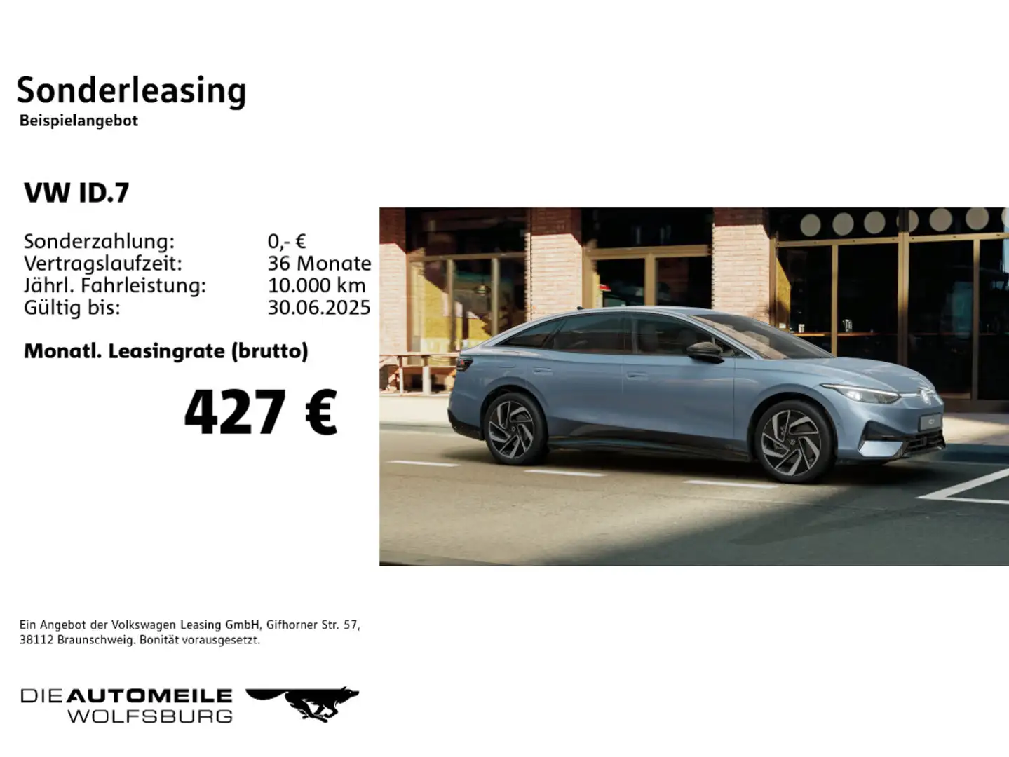 Volkswagen ID.7 Pro Pro Matrix/ACC/HeadUp/H+K/AHK Blau - 2