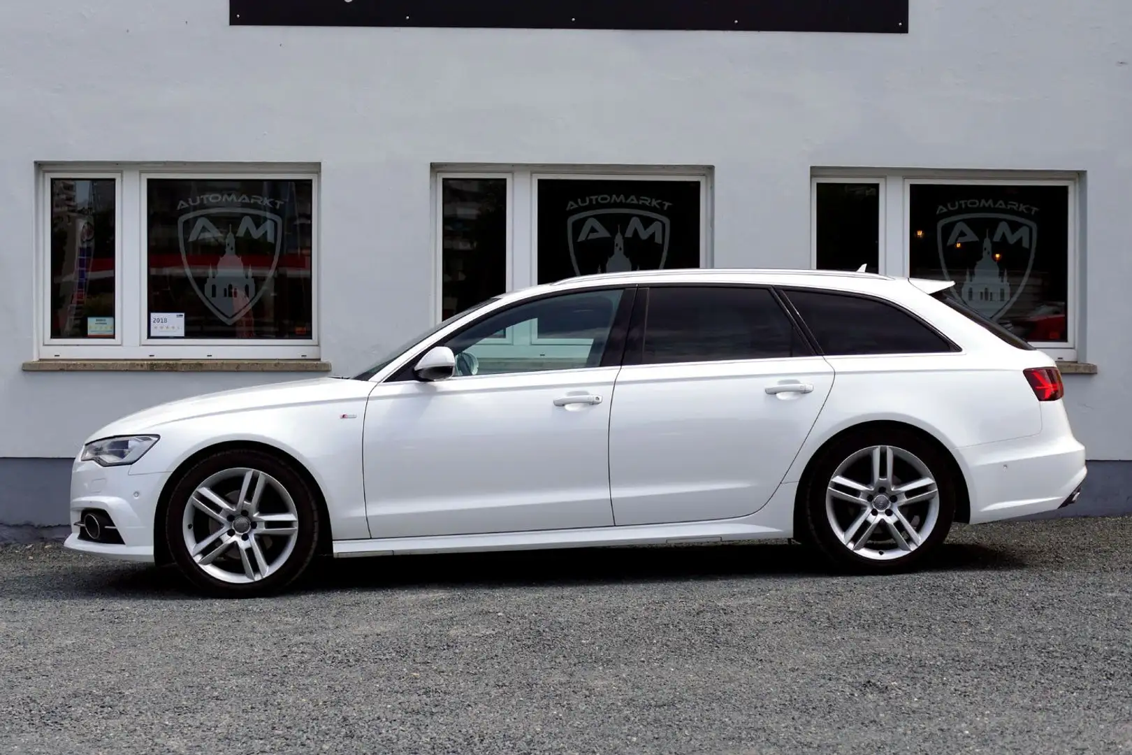 Audi A6 Avant 2.0 TDI quattro S-Line Leder*Navi*Xenon Blanc - 2