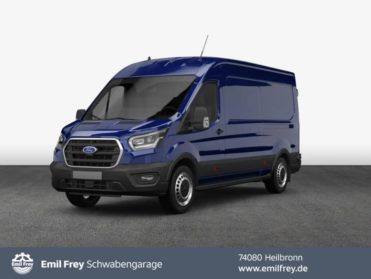 Ford Transit 350 L2H2 Lkw VA Autm. Trend 121 kW, 4-türi Blauw - 1