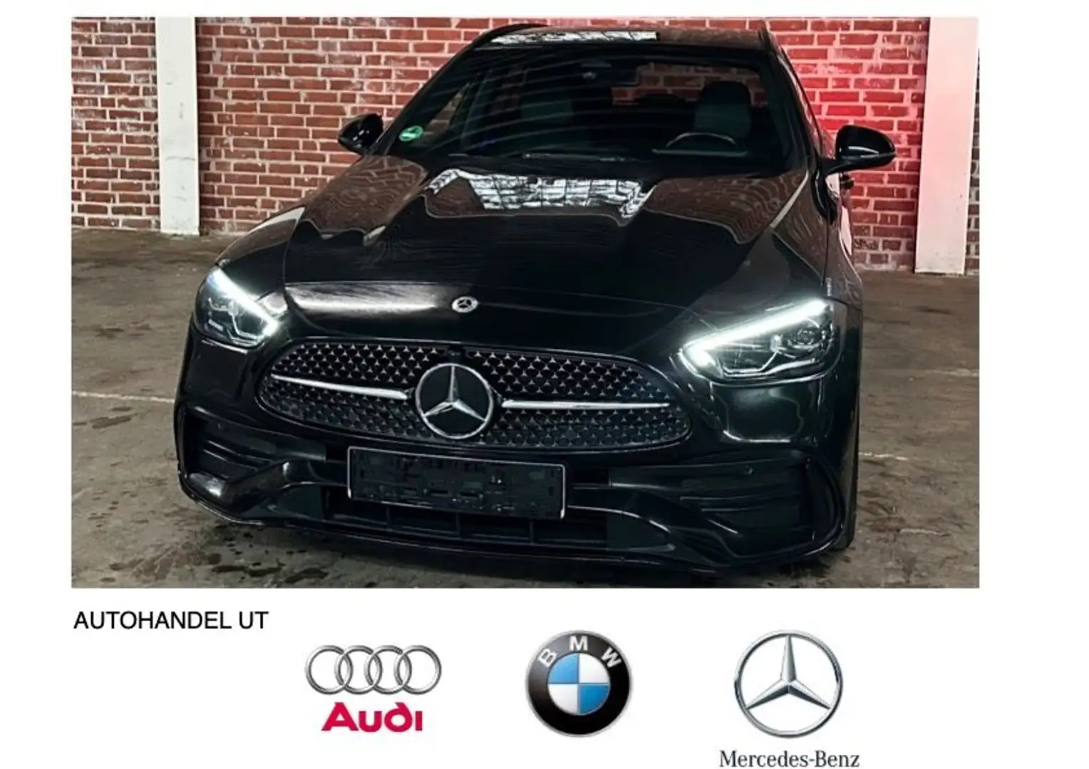 Mercedes-Benz C 300 d T 9G AMG Line/LED/MBUX/R.Kam/NIGHT Noir - 1