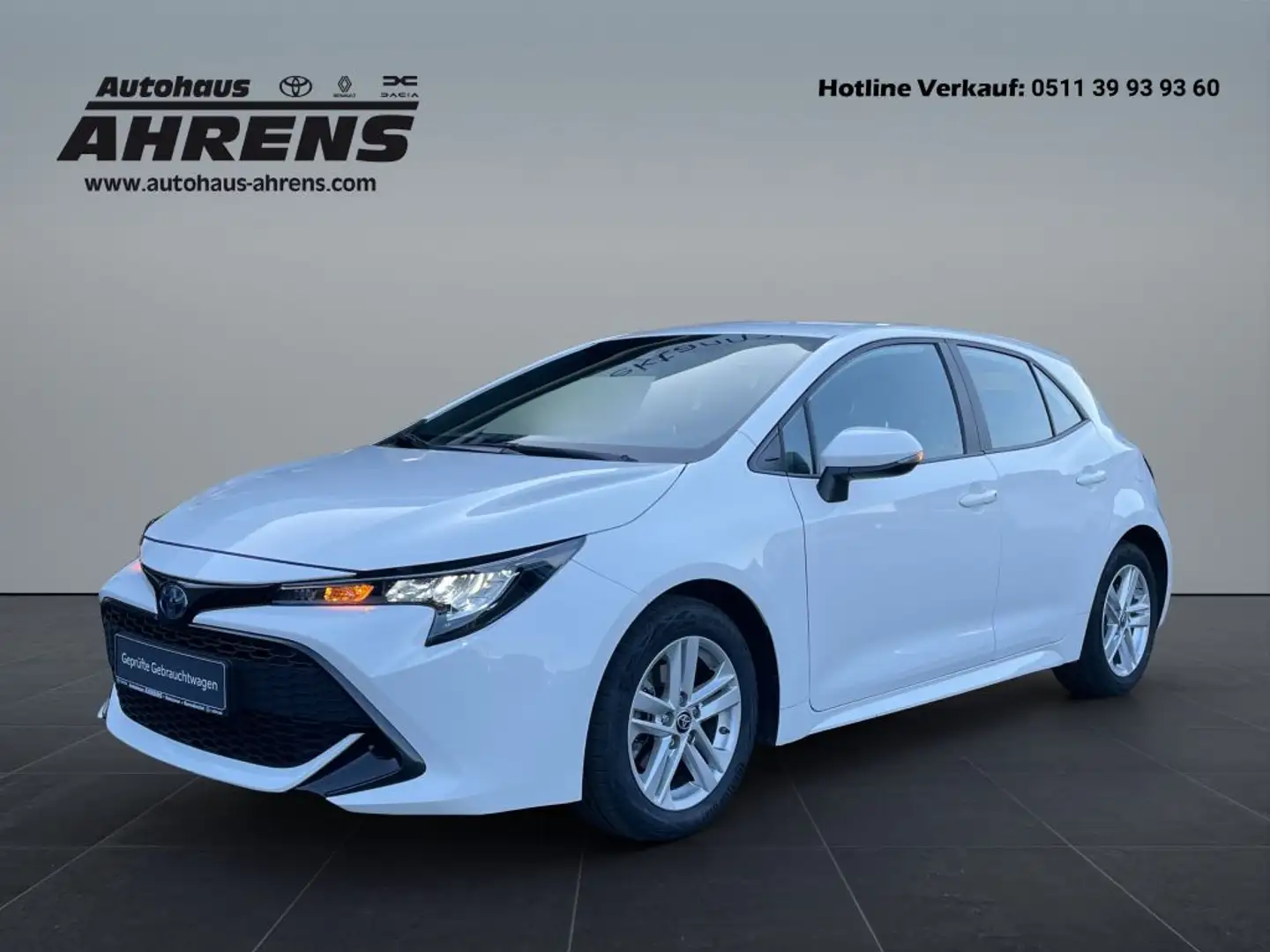 Toyota Corolla 1.8 Hybrid Comfort Kamera Klimaauto Alu LED Weiß - 1