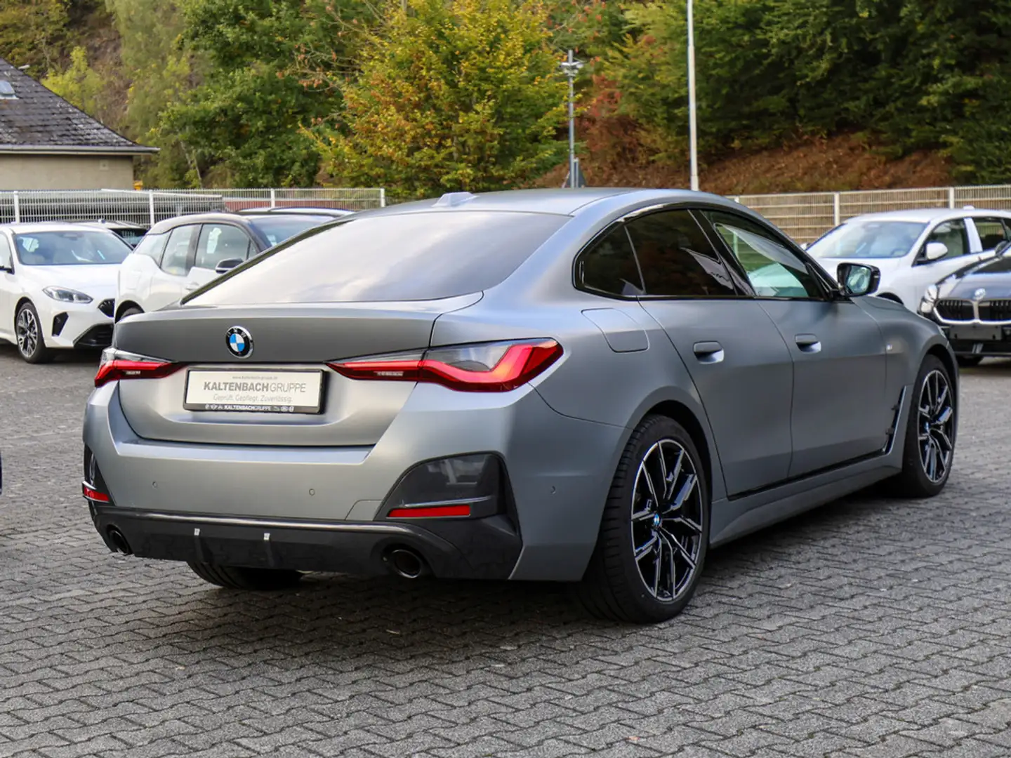 BMW 420 d Gran Coupe xDrive M-Sport LASER AHK 360° Gris - 2