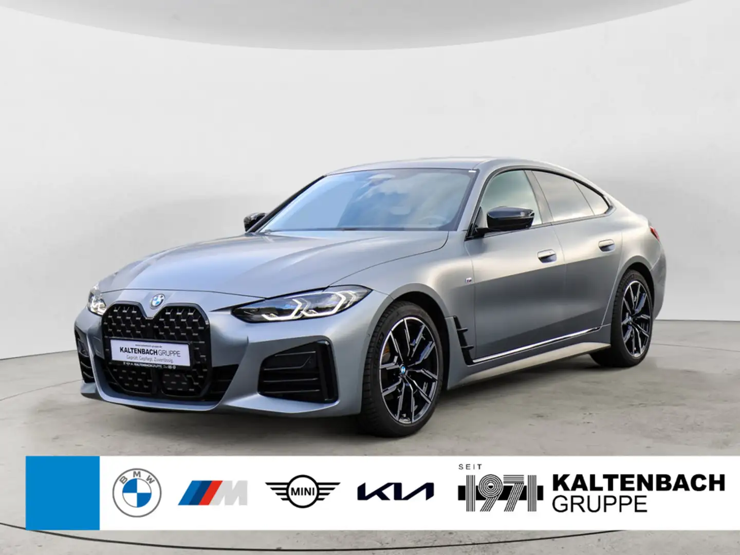 BMW 420 d Gran Coupe xDrive M-Sport LASER AHK 360° Grau - 1
