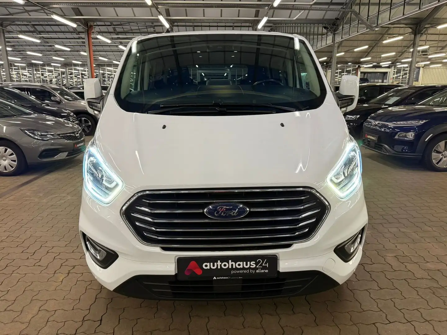 Ford Tourneo Custom 2.0 TDCi AHK|bi-Xenon|Navi Blanc - 2