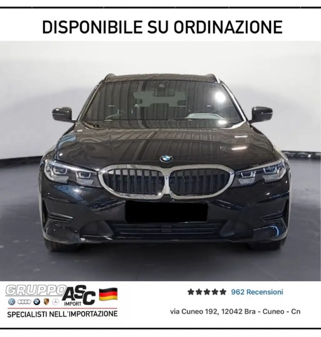 BMW 318 318i Touring Business Advantage auto Fekete - 2