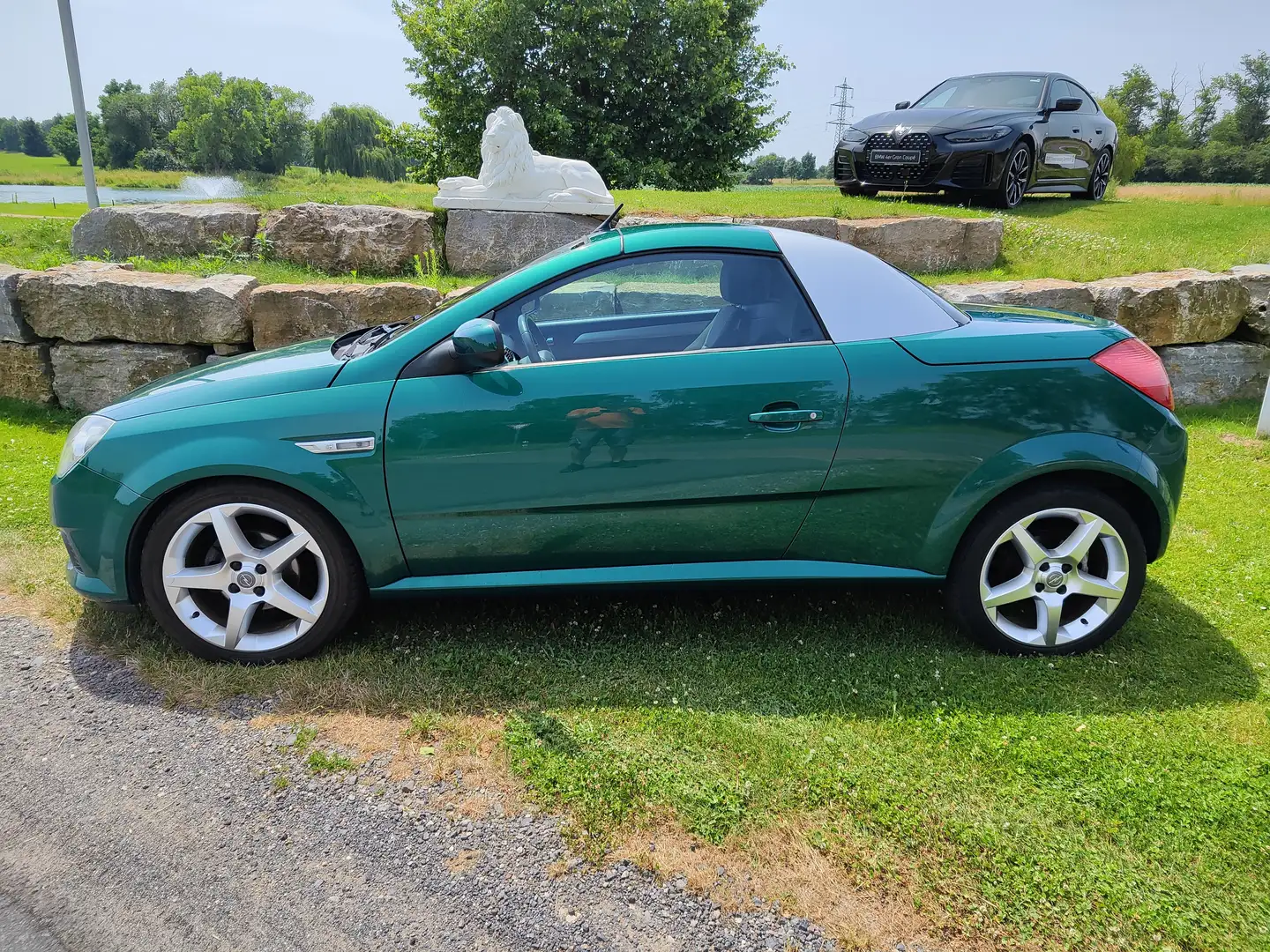 Opel Tigra Sport Twin Top 1.8i KLIMA+Sitzheizung+Alufelgen17" Grün - 2