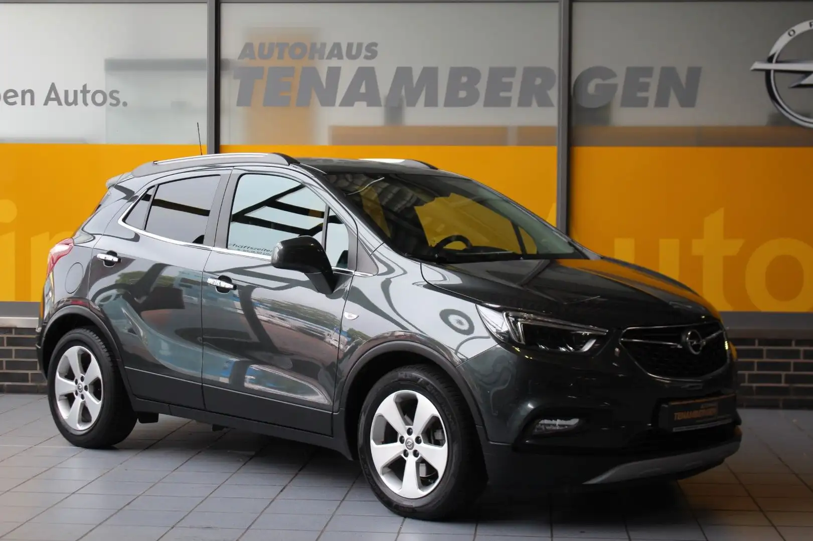 Opel Mokka X Inno Schiebedach Leder Kamera LED AHK Grau - 1
