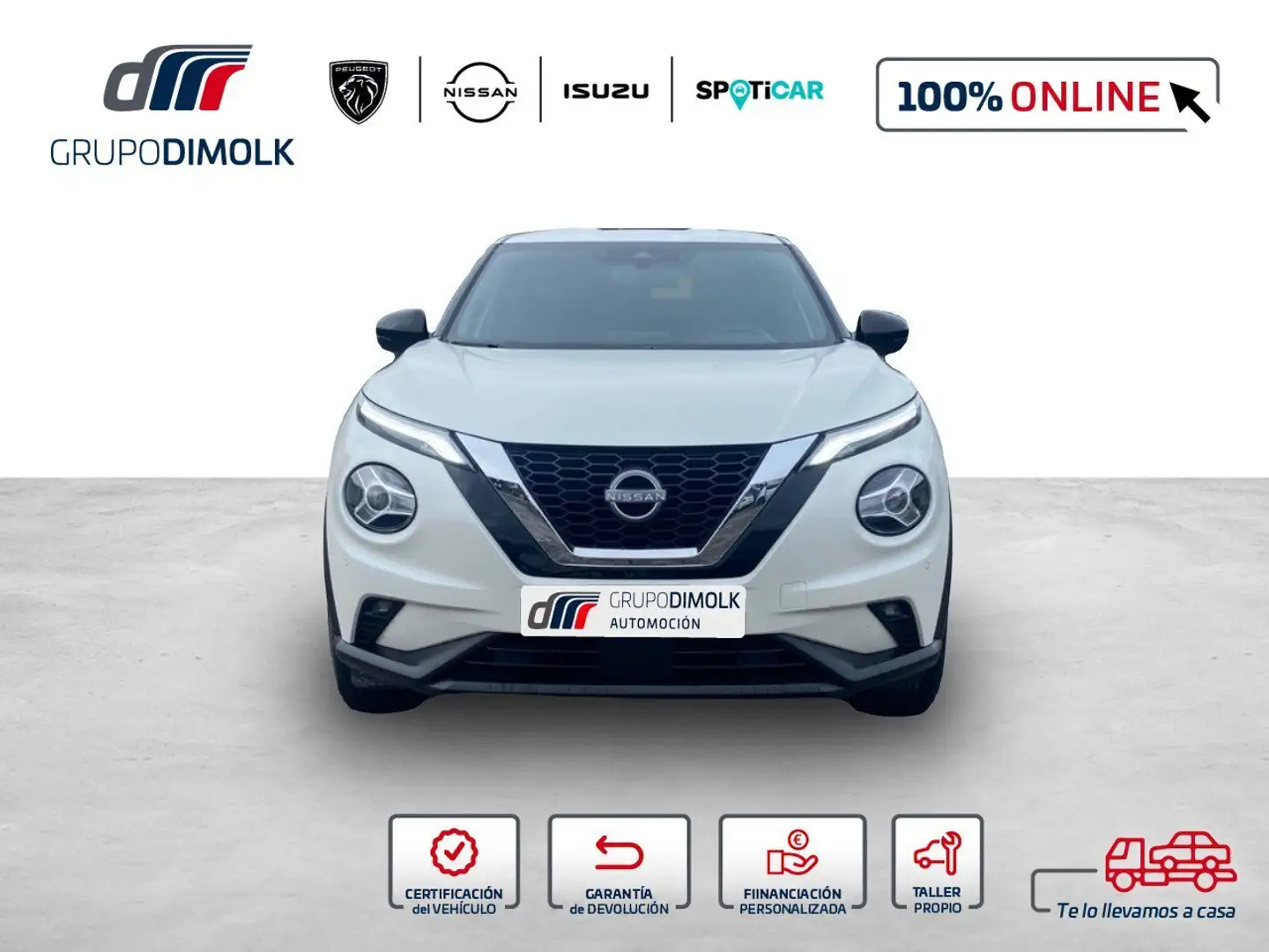 Nissan Juke 1.0 DIG-T N-Connecta 4x2 114 Blanco - 2