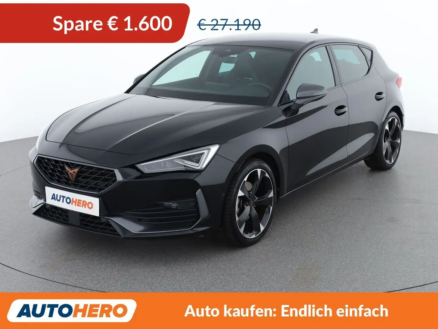 CUPRA Leon 1.5 eTSI Mild-Hybrid Schwarz - 1