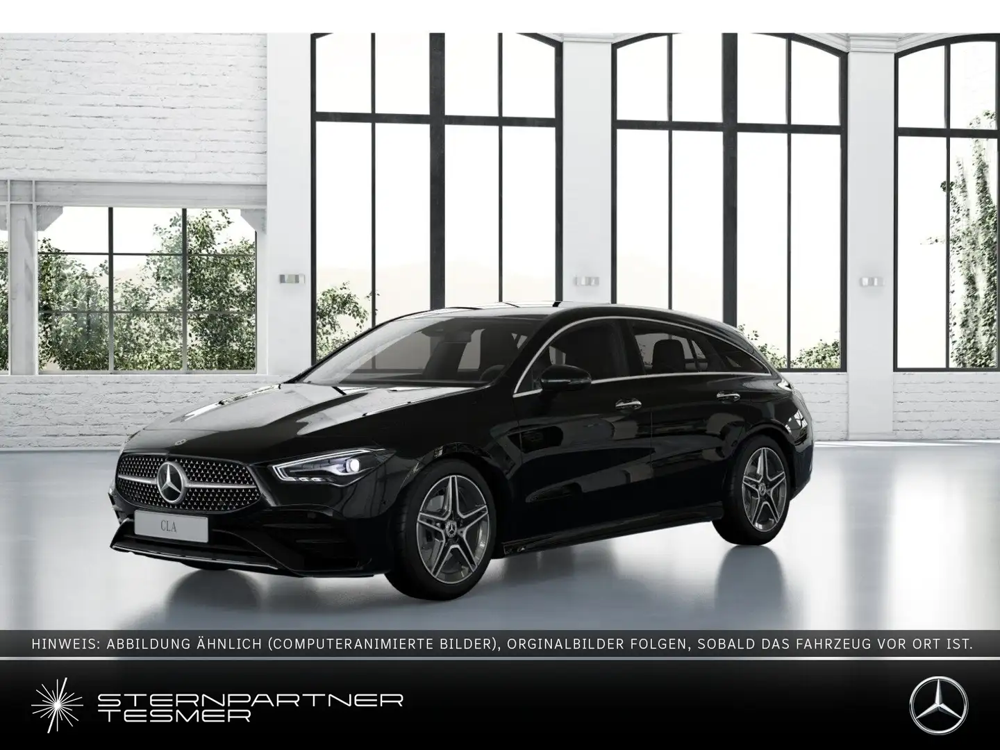 Mercedes-Benz CLA 180 SB AMG+Verk. erk.+Lenkheiz.+Ambi.+Kamera Schwarz - 1