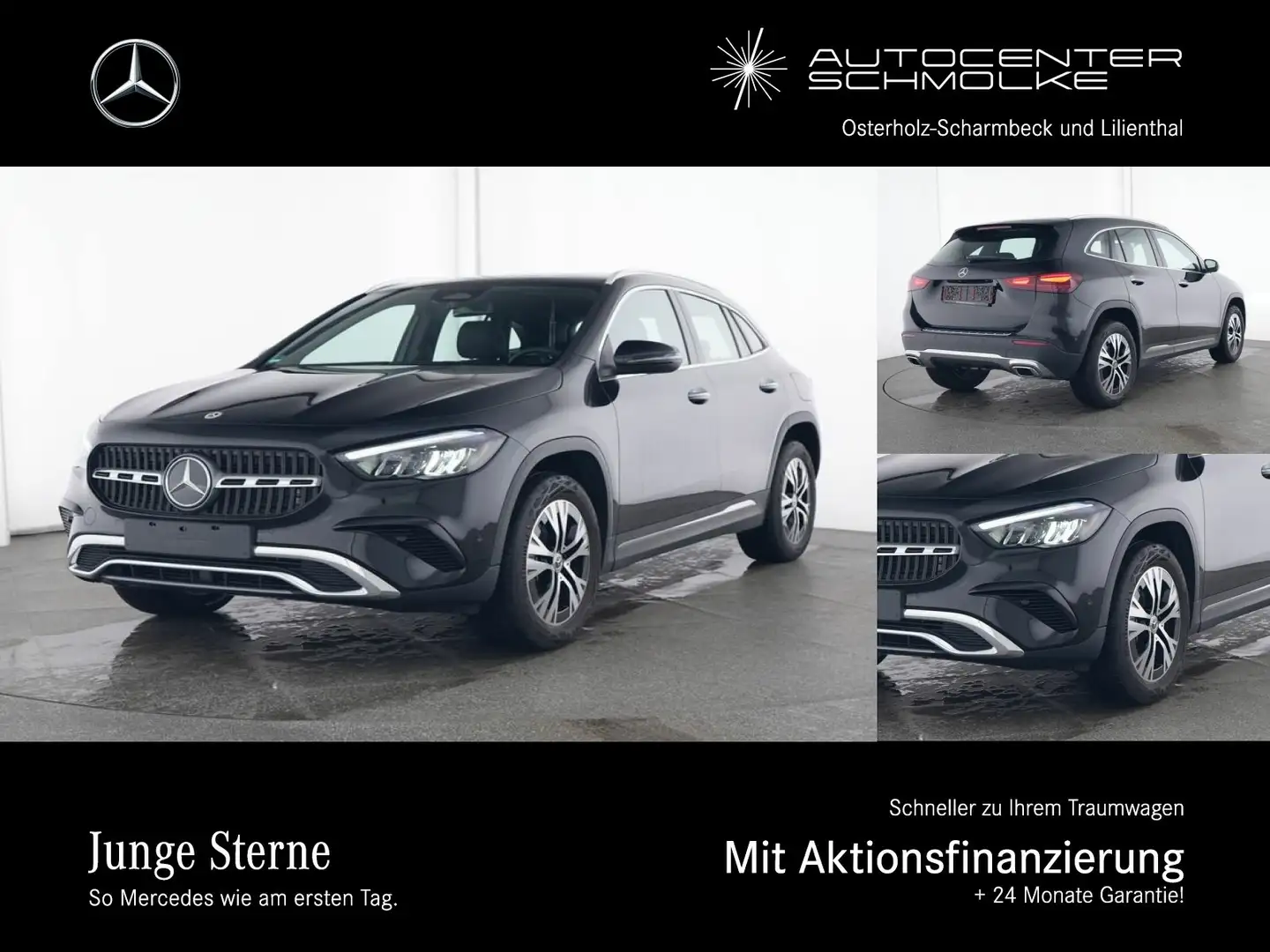 Mercedes-Benz GLA 200 GLA 200 Advanced Plus TOTWINKEL*AMBIENTE*KAMERA* Schwarz - 1