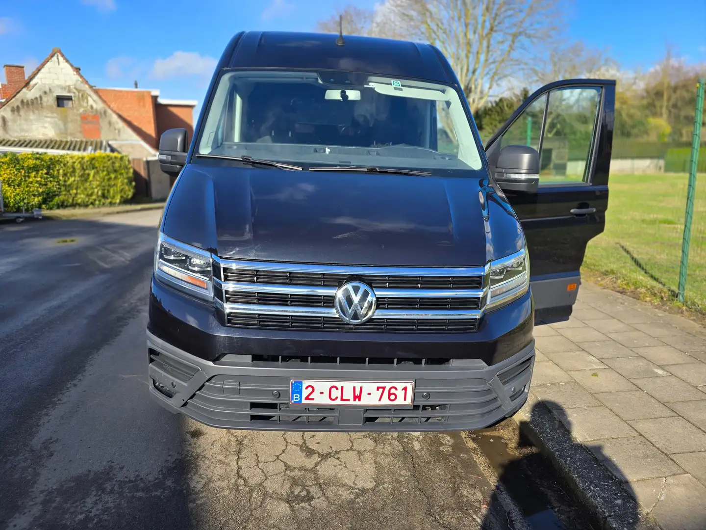 Volkswagen Crafter Crafter 35 TDI HA Plus Trendline Zwart - 1