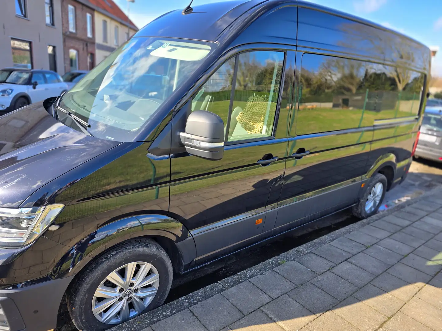 Volkswagen Crafter Crafter 35 TDI HA Plus Trendline Zwart - 2