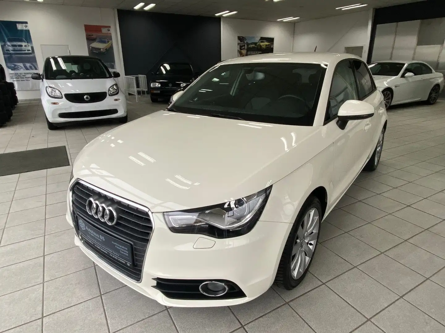 Audi A1 1.4 TFSI Ambition Sportback Sportsitze Weiß - 1