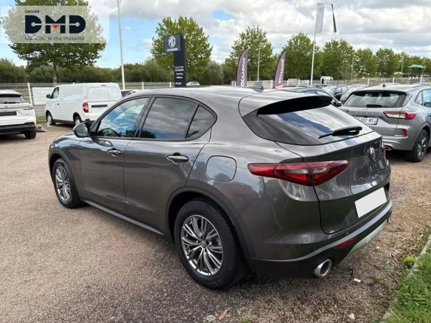 Alfa Romeo Stelvio 2.2 Diesel 160ch Super AT8 MY22 Gris - 2