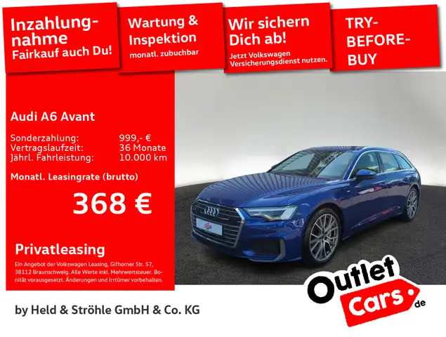 Audi A6 S Line 50 TFSI e qu ACC B&O MATRIX KAM