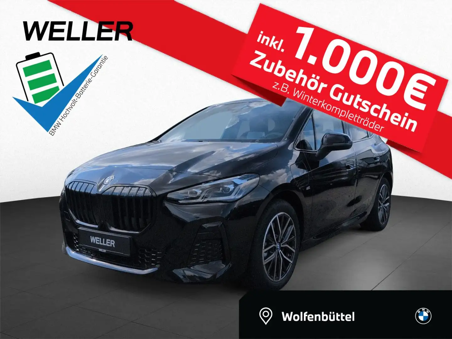 BMW 230 E XDRIVE Active Tourer Sportpaket Bluetooth HUD Noir - 1