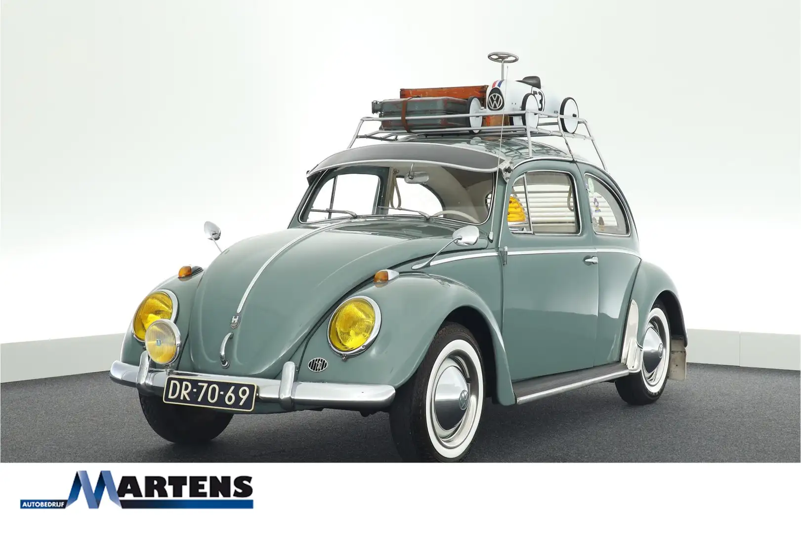 Volkswagen Kever 11 1958 Pijlpinkers Imperiaal Verde - 1