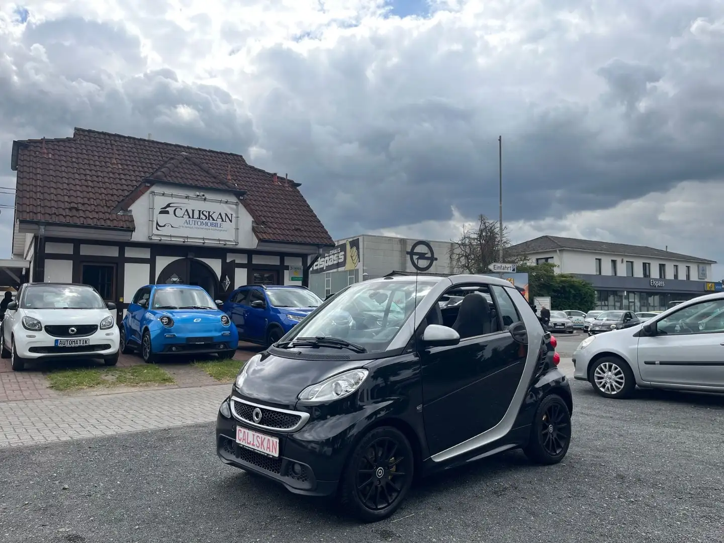 smart forTwo cabrio CDI 40kW*Servo*Navi*PDC Schwarz - 1