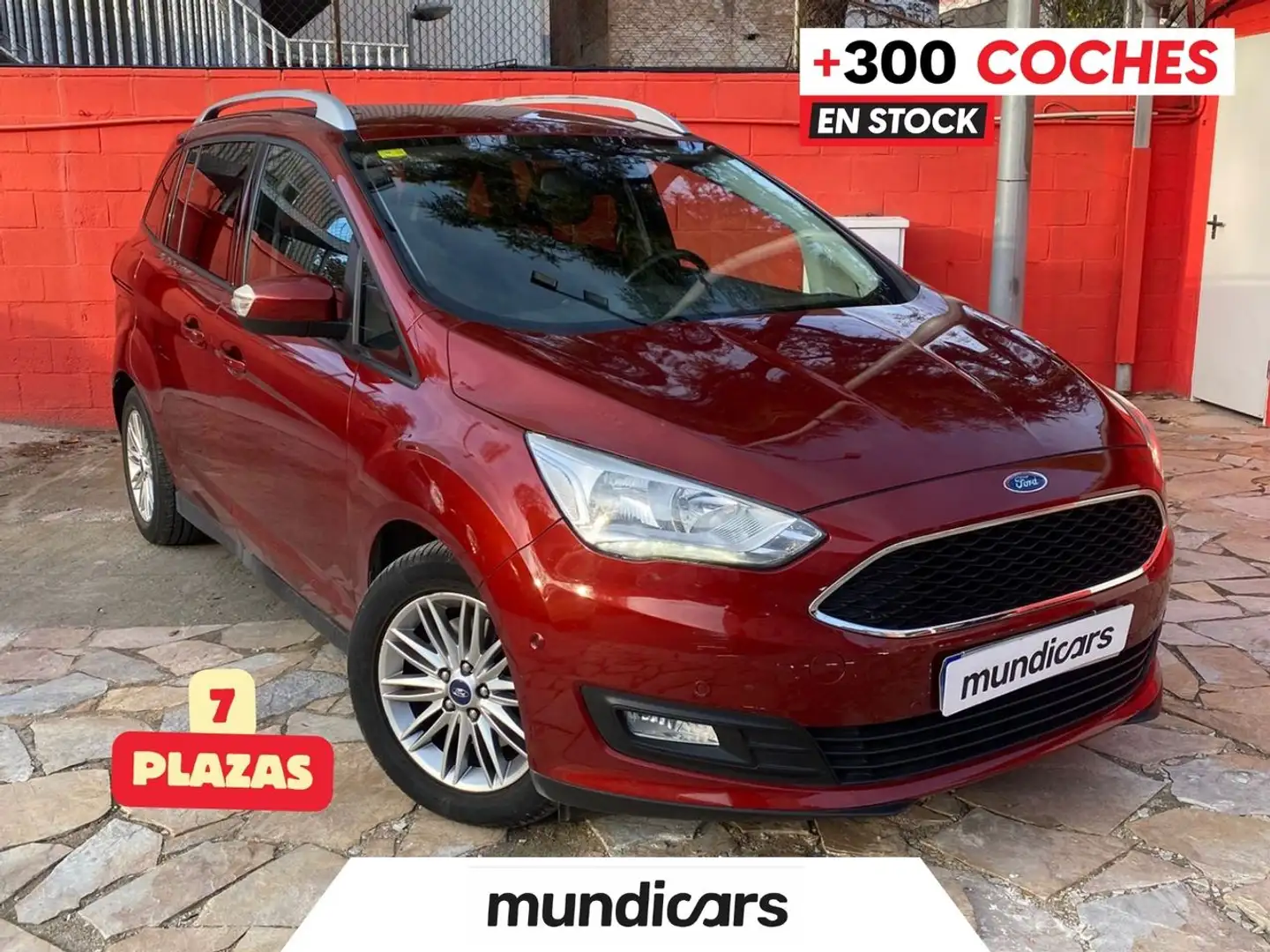 Ford Grand C-Max 1.5TDCi Trend+ 120 Rouge - 1