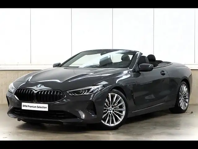 BMW 840 cabrio - dravitgrey - leder -
