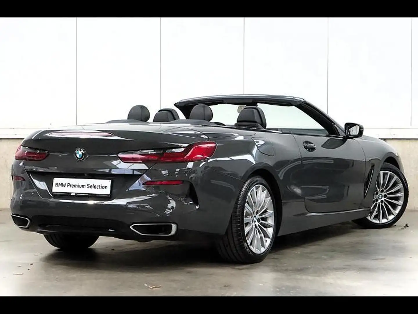 BMW 840 cabrio - dravitgrey - leder - Gris - 2