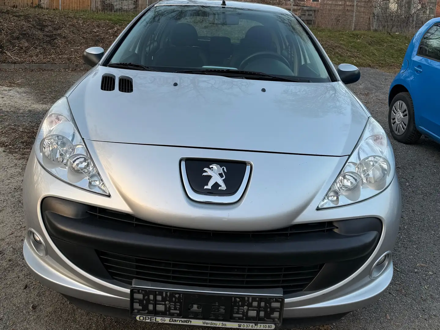 Peugeot 206 Wenig Kilometer aus 1 Hand Silber - 1