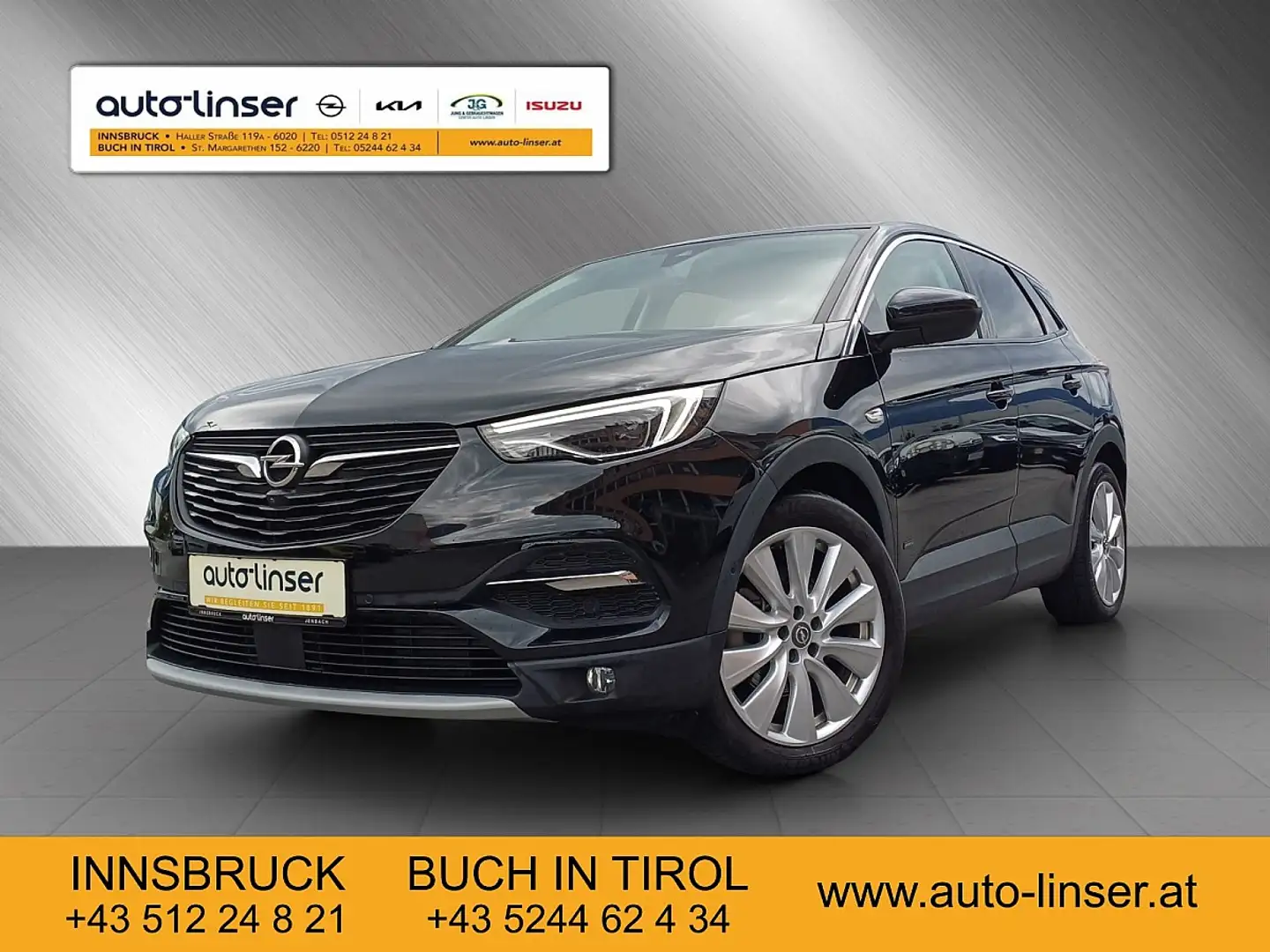 Opel Grandland X 1,6 Turbo PHEV Ultimate Schwarz - 1