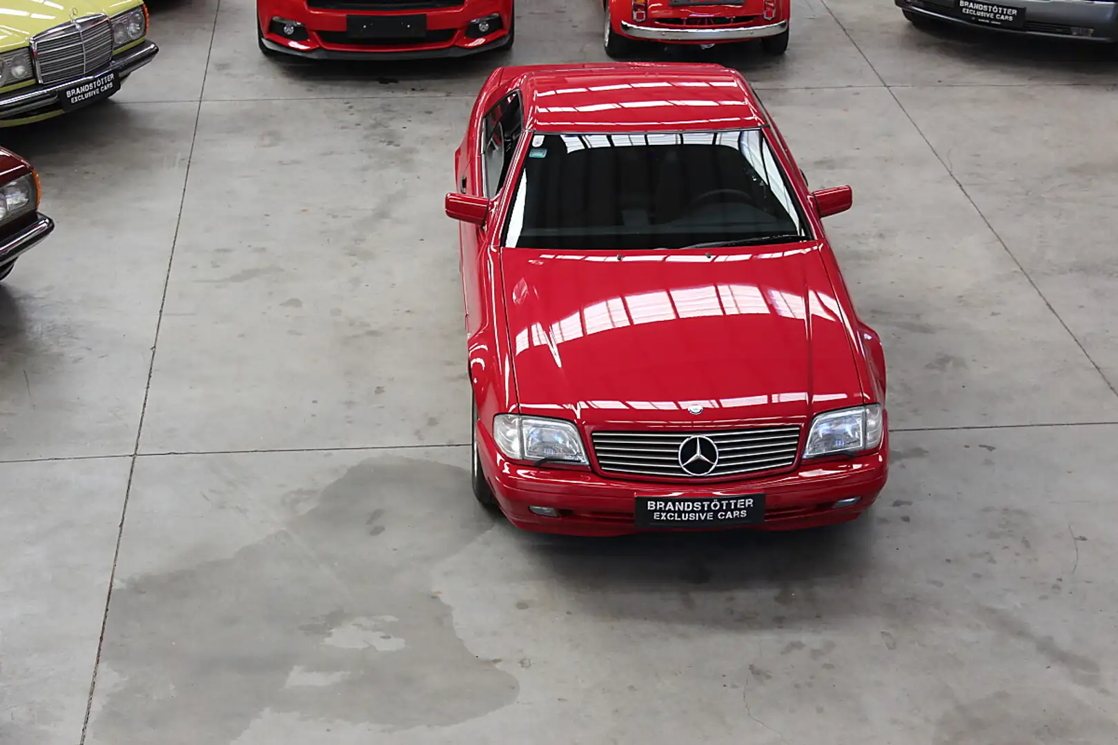 Mercedes-Benz SL 280 Automatik- Klima- 55400 KM Rot - 2