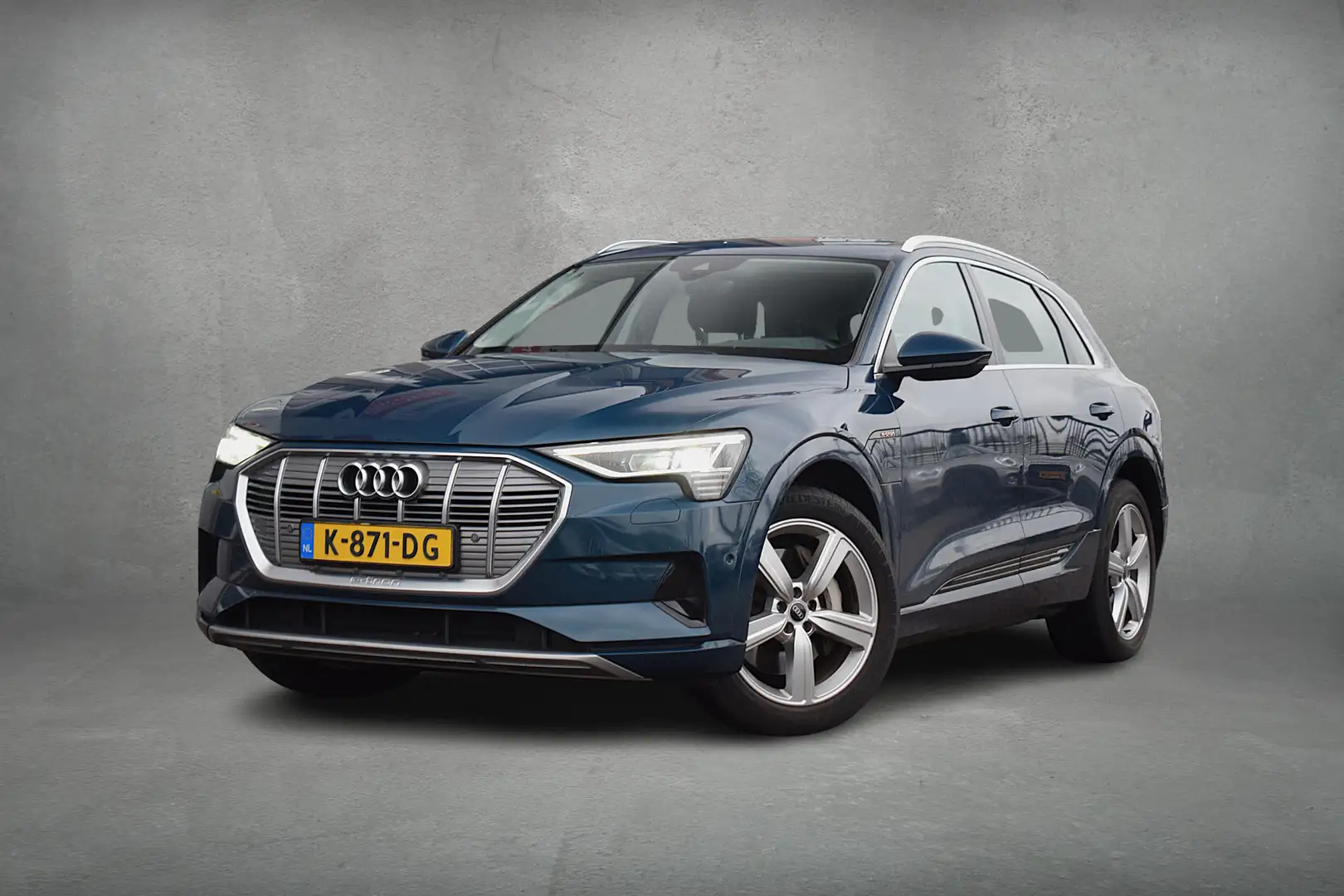 Audi e-tron 50 quattro Business edition 71 kWh | Apple CarPlay Bleu - 2