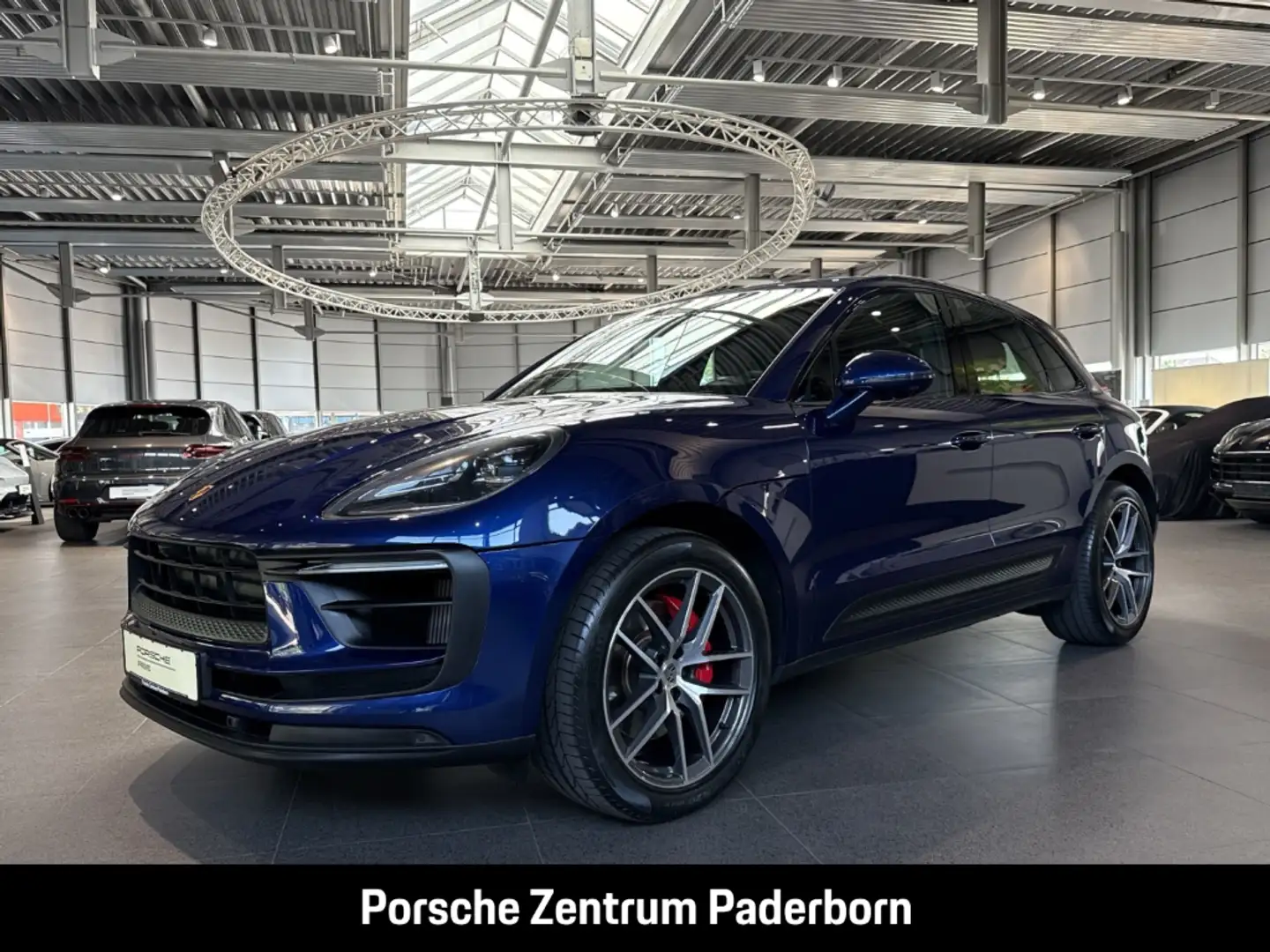 Porsche Macan S Enzianblau Luftfederung Rückfahrkamera Blau - 1