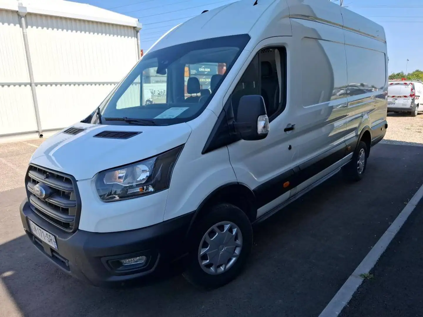 Ford Transit 2T P350 L4H3 170ch Business TTC 6PLACES Blanc - 1