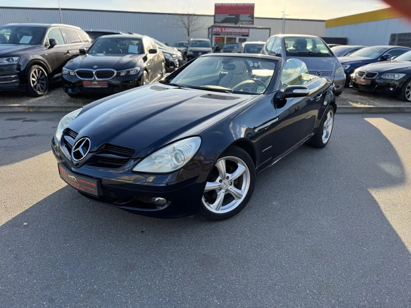 Mercedes-Benz SLK 200 SLK 200 Kompressor (171.442) Blau - 1