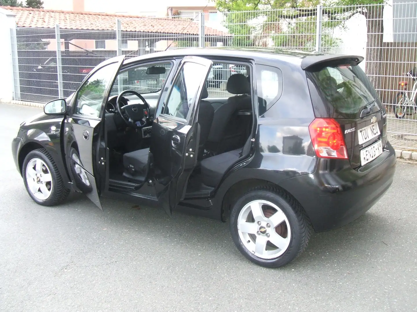 Chevrolet Kalos 1,5*Fast Wie Neu*KLIMA*Auf Wunsch TÜV-ALLES-NEU Negru - 1