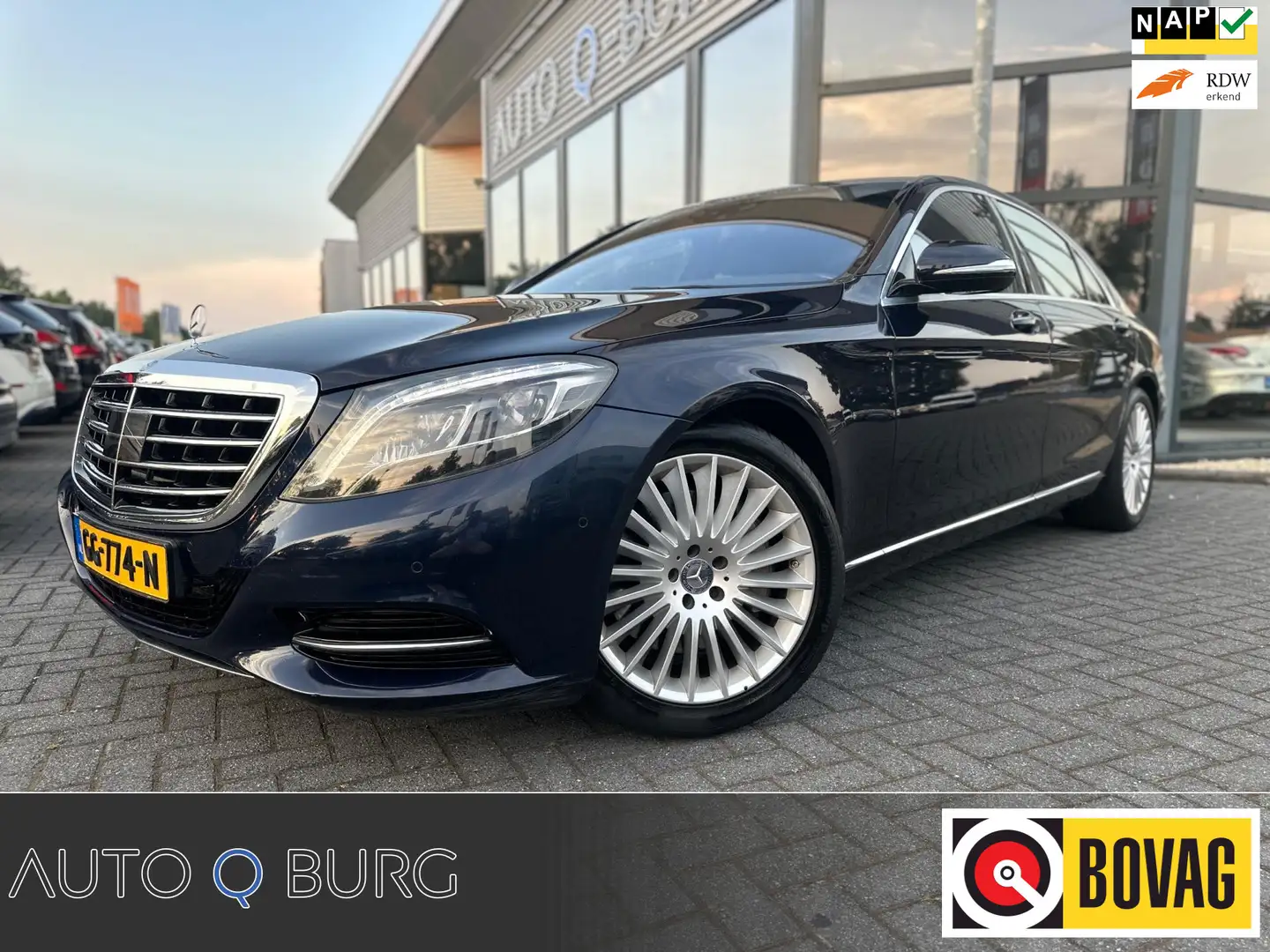 Mercedes-Benz S 500 PLUG-IN HYBRID Lang Prestige | Massage | Soft Clos Modrá - 1