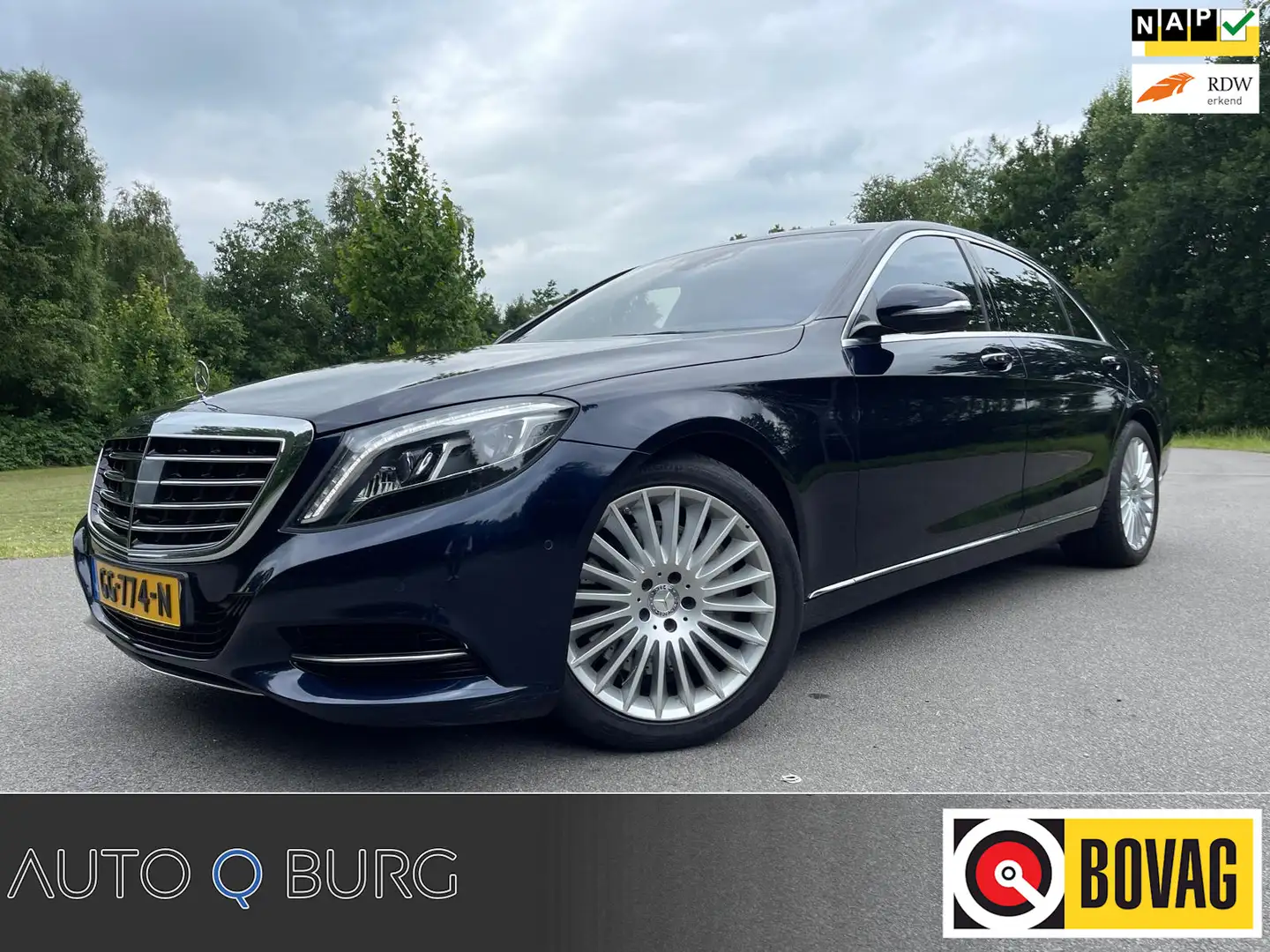 Mercedes-Benz S 500 PLUG-IN HYBRID Lang Prestige | Massage | Soft Clos Bleu - 1