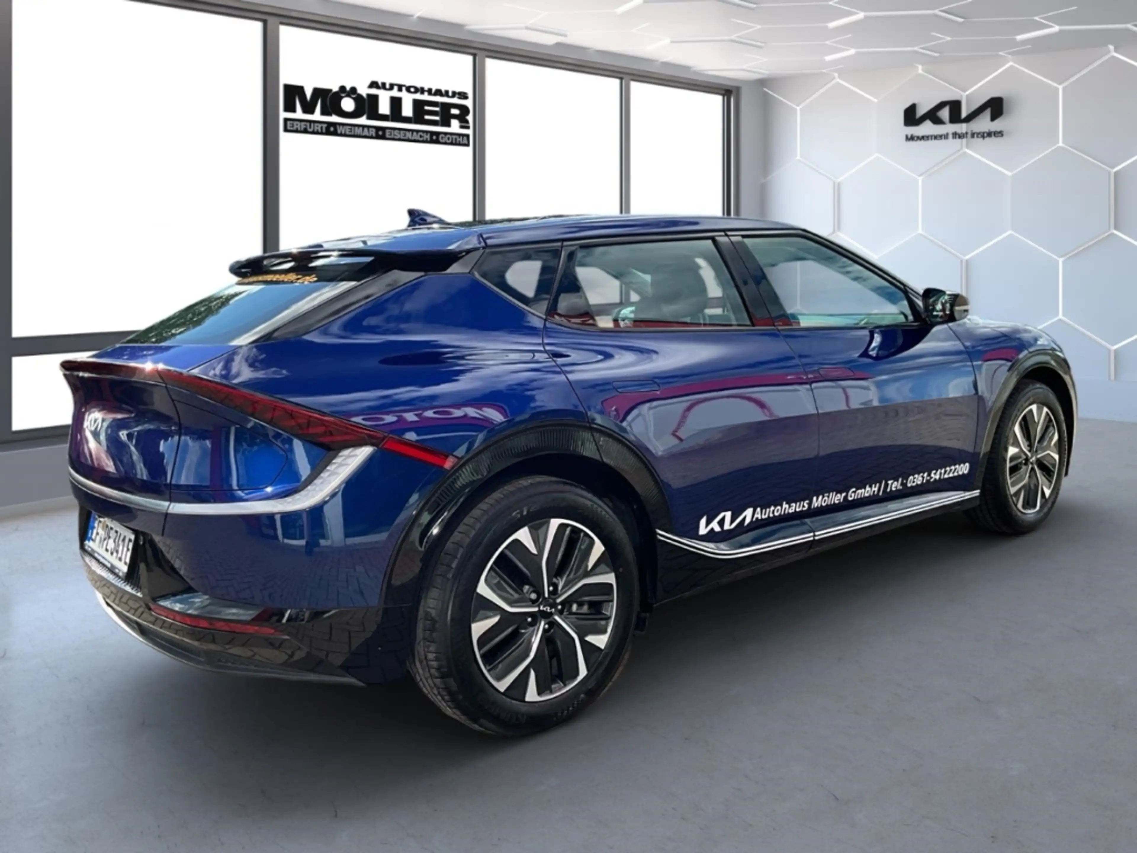 Kia EV6 58kWh Wärmepumpe Air elektr. Heckklappe V2L Totwin — photo 3