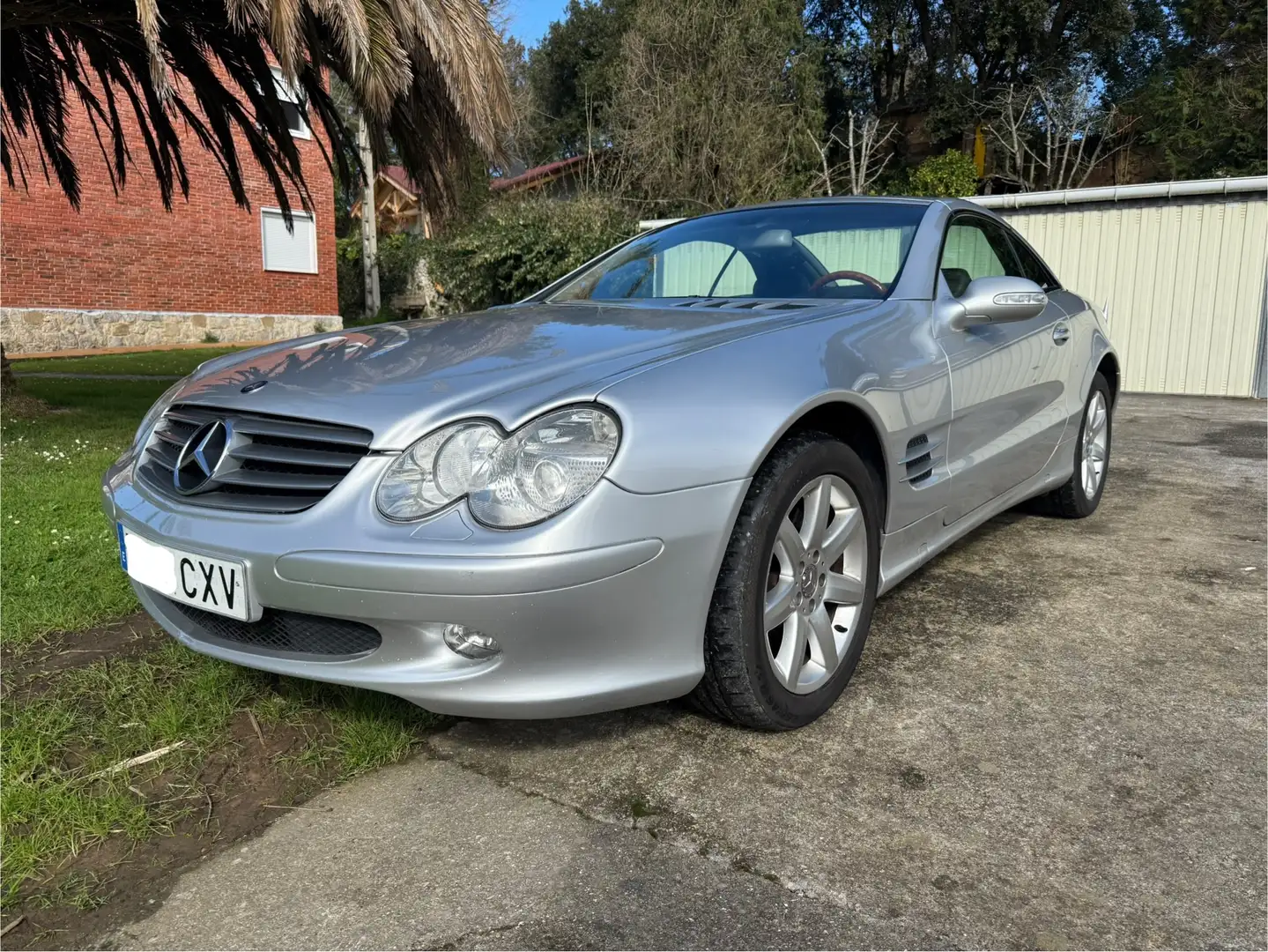 Mercedes-Benz SL 350 Argent - 1